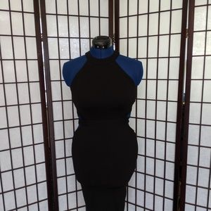 Sexy Black cutout dress